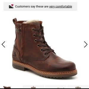 NWB UNWORN bullboxer brown combat boot